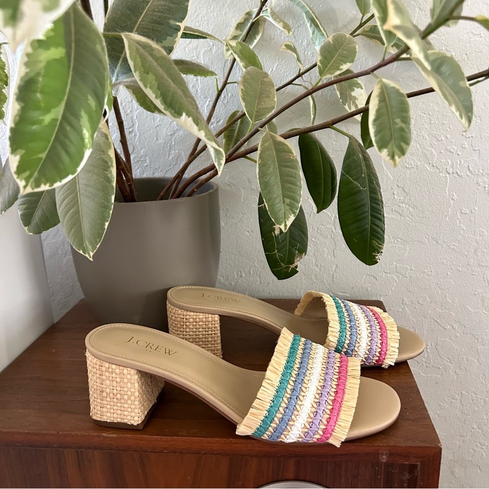 J. Crew Woven Sandals